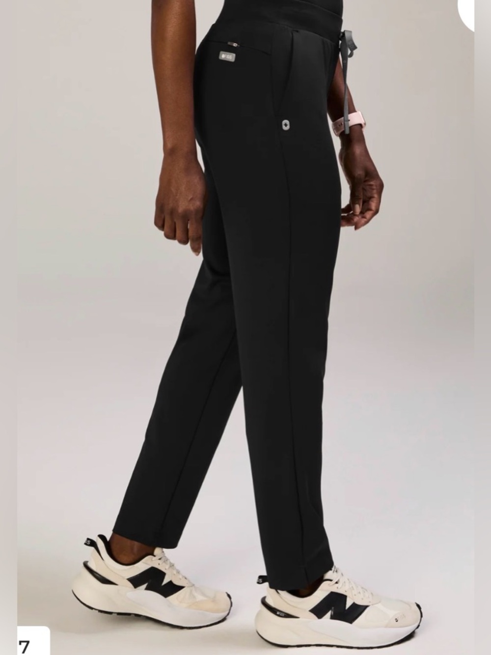 Tena FORMx Slim Tapered Scrub Pants Black